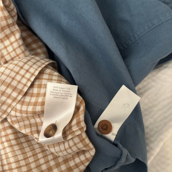 Everlane Linen Notch Collar Basics Shirt Bundle - Picture 10 of 12